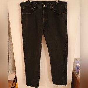 Levi's 502 Men's Taper Fit Jeans Black 36x30